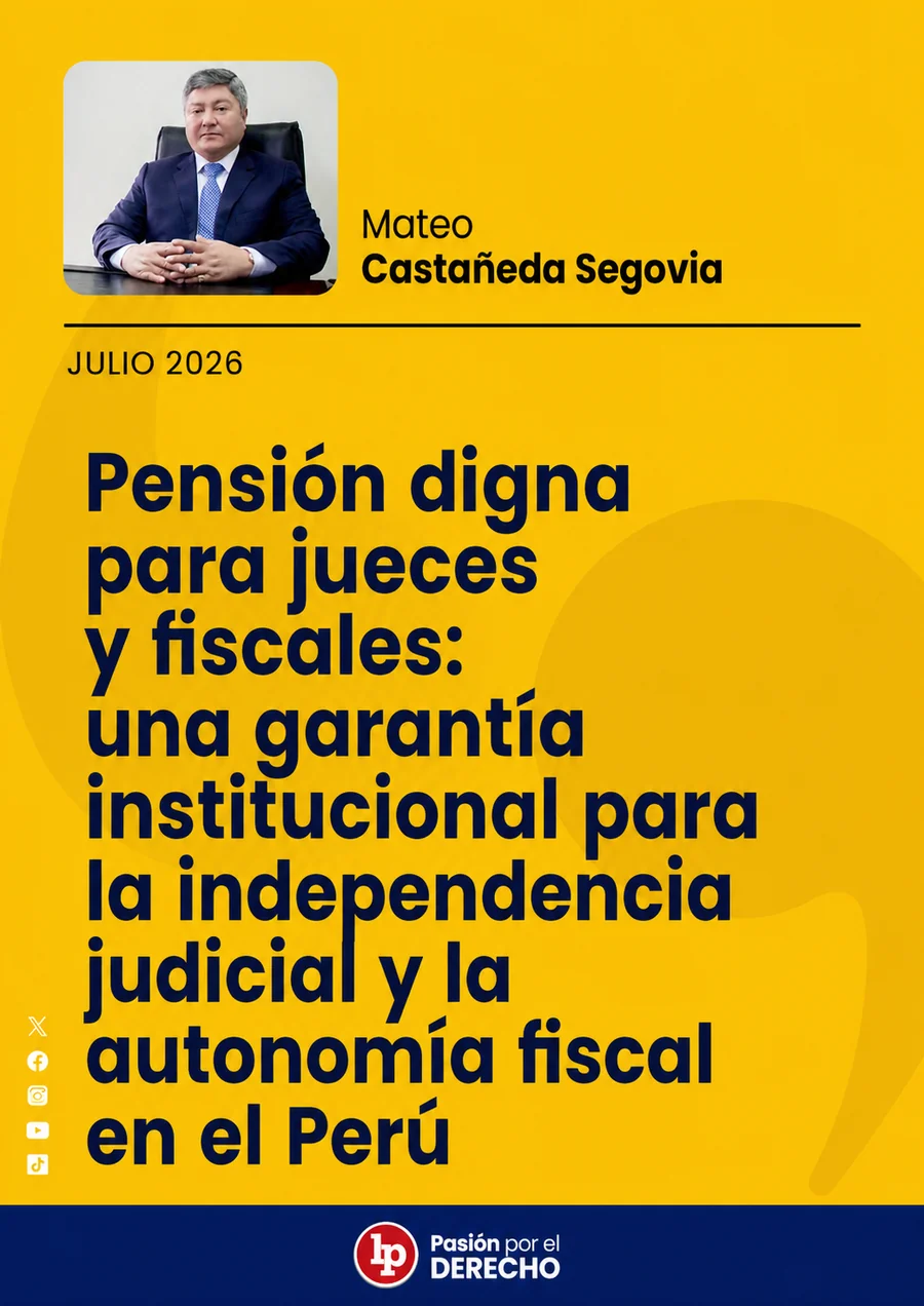 Pensión digna para jueces y fiscales